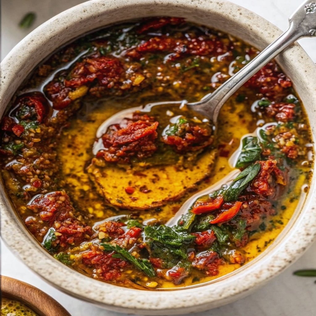 un-Dried Tomato Olive Oil Bread Dip
