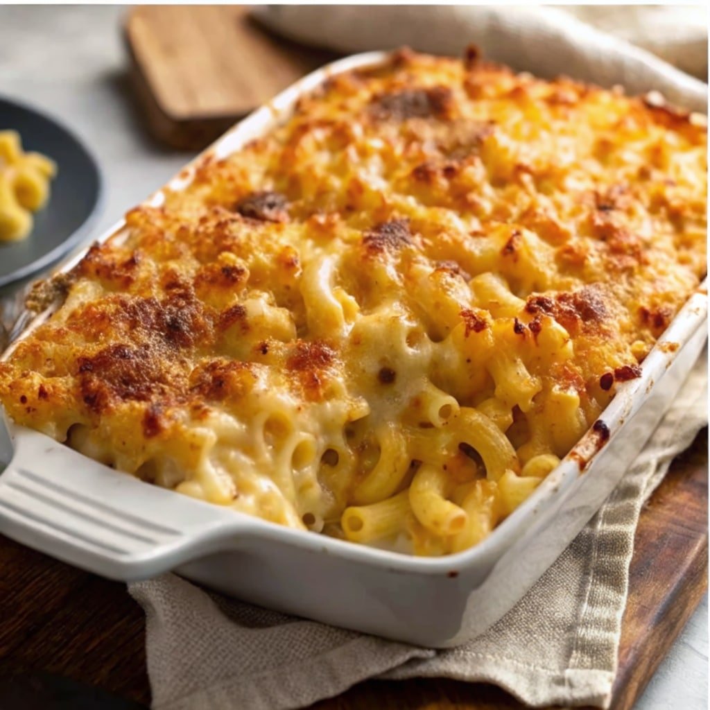 Southern baked macaroni and cheese