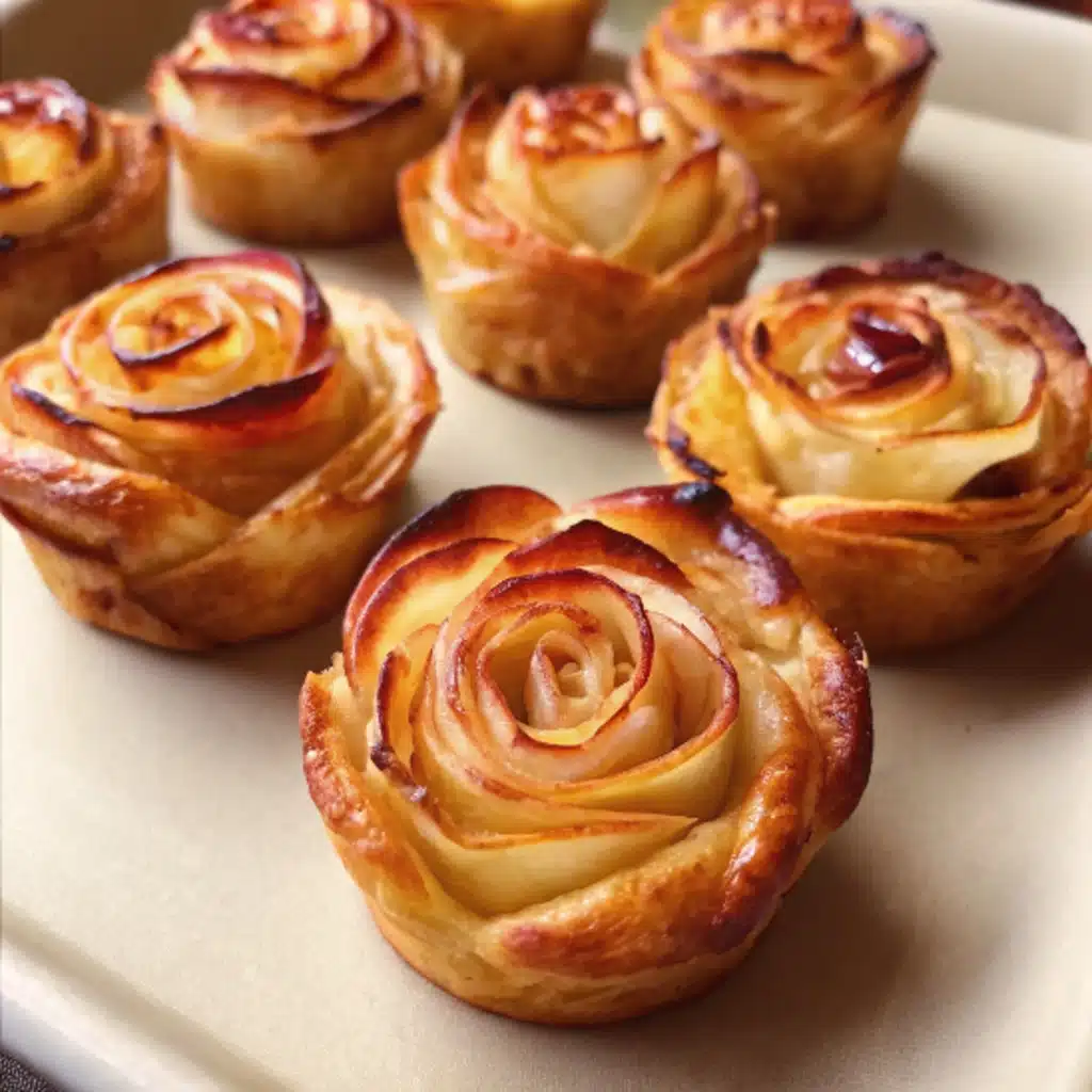 Apple Puff Pastry Roses Apple Puff Pastry Roses Apple Puff Pastry Roses