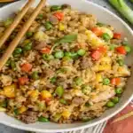 Ground Chicken Fried Rice