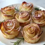 Apple Puff Pastry Roses