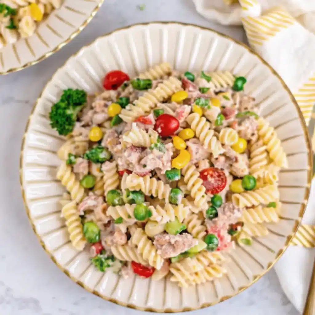 Easy Tuna Pasta Salad