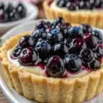 Blueberry Cream Cheese Tartlets