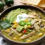 Creamy Green Chicken Chili