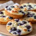 Cottage Cheese Blueberry Cloud Bread