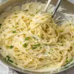 Creamy Garlic Parmesan Spaghetti Recipe