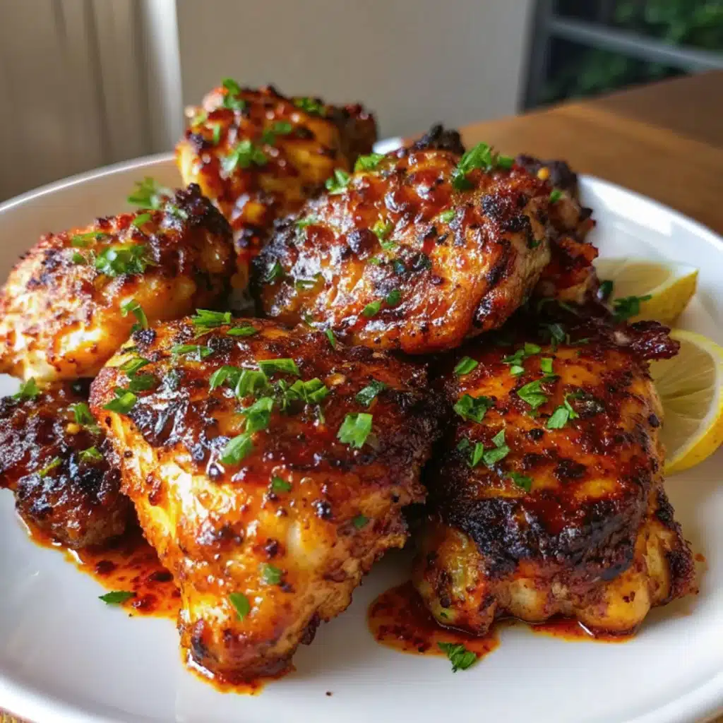 Spicy Harissa Chicken Thighs Spicy Harissa Chicken Thighs Spicy Harissa Chicken Thighs