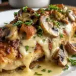 Gouda & Mushroom Stuffed Chicken