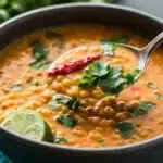 Simple Thai Coconut Red Lentil Soup