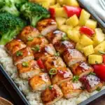 Sheet Pan Hawaiian Chicken Sheet Pan Hawaiian Chicken Sheet Pan Hawaiian Chicken
