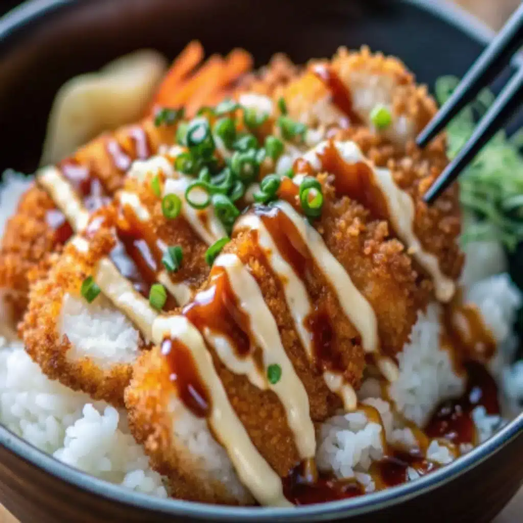 Crispy Japanese Katsu Bowls
