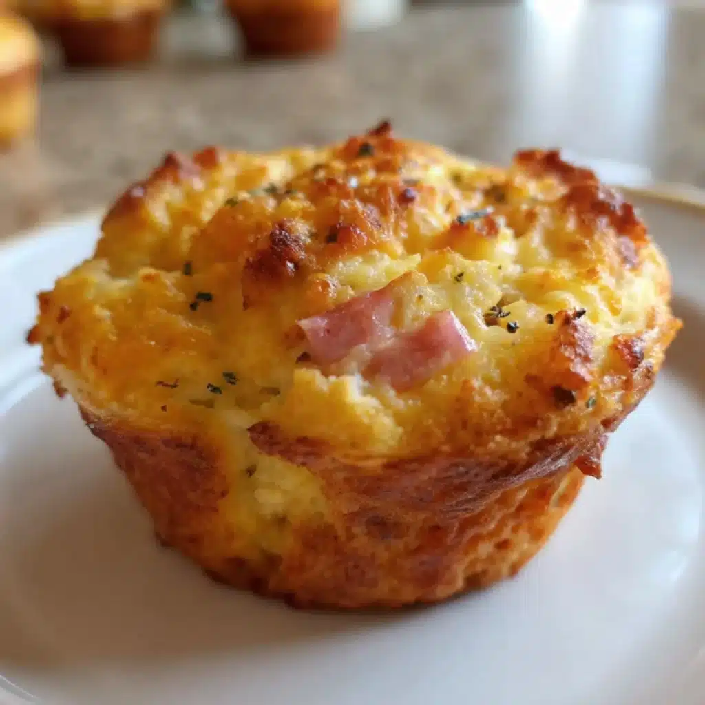 Ham and Cheese Muffins