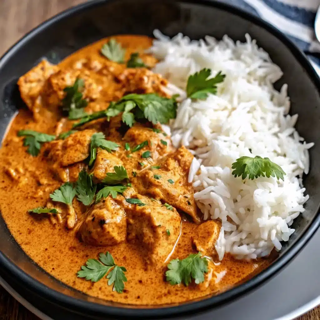 Crockpot Creamy Coconut Chicken Tikka Masala