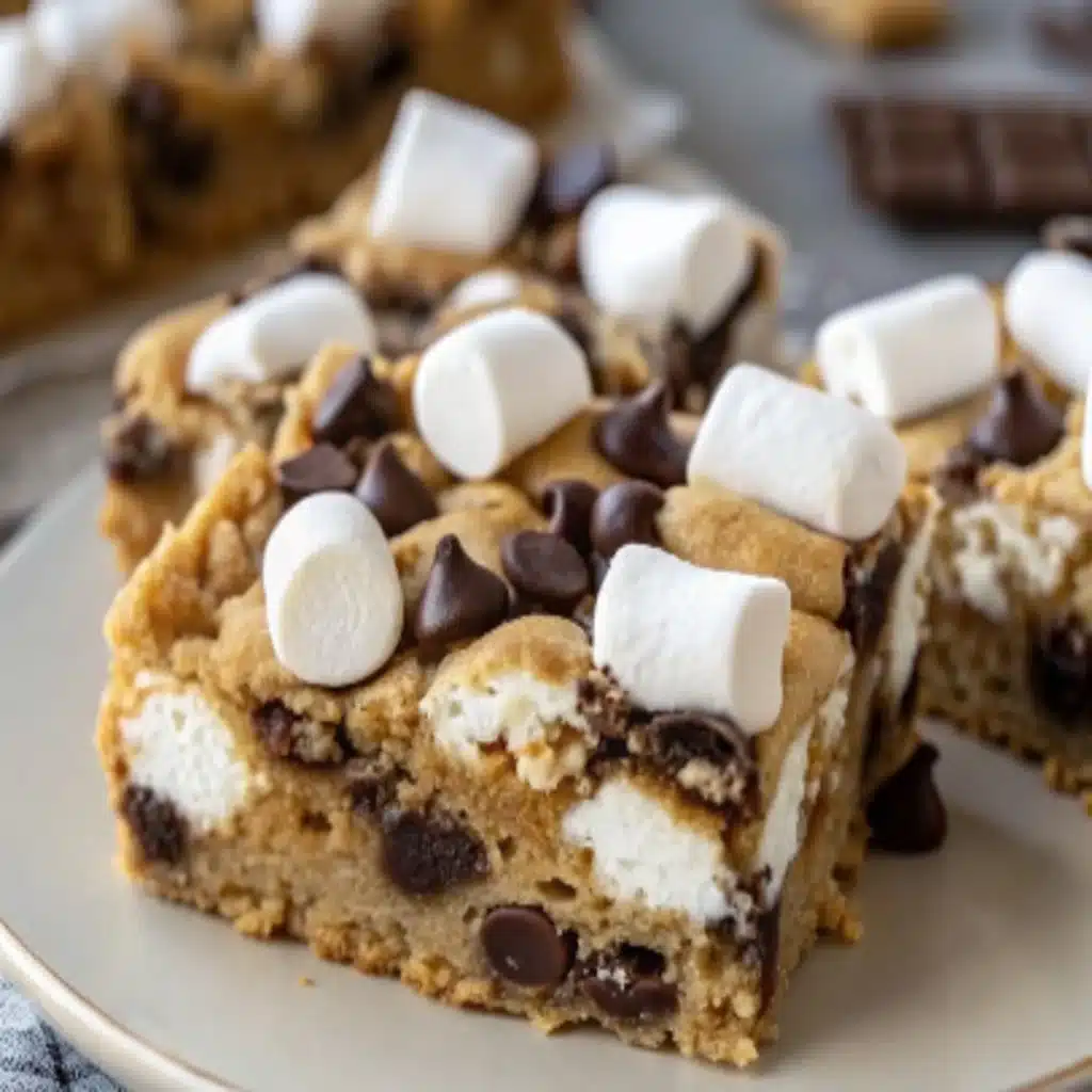S'mores Cookie Bars