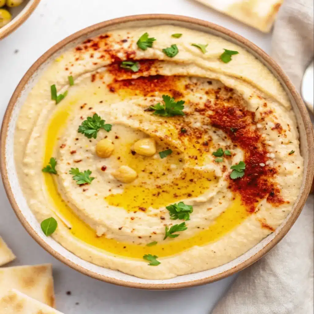 Creamy Homemade Hummus
