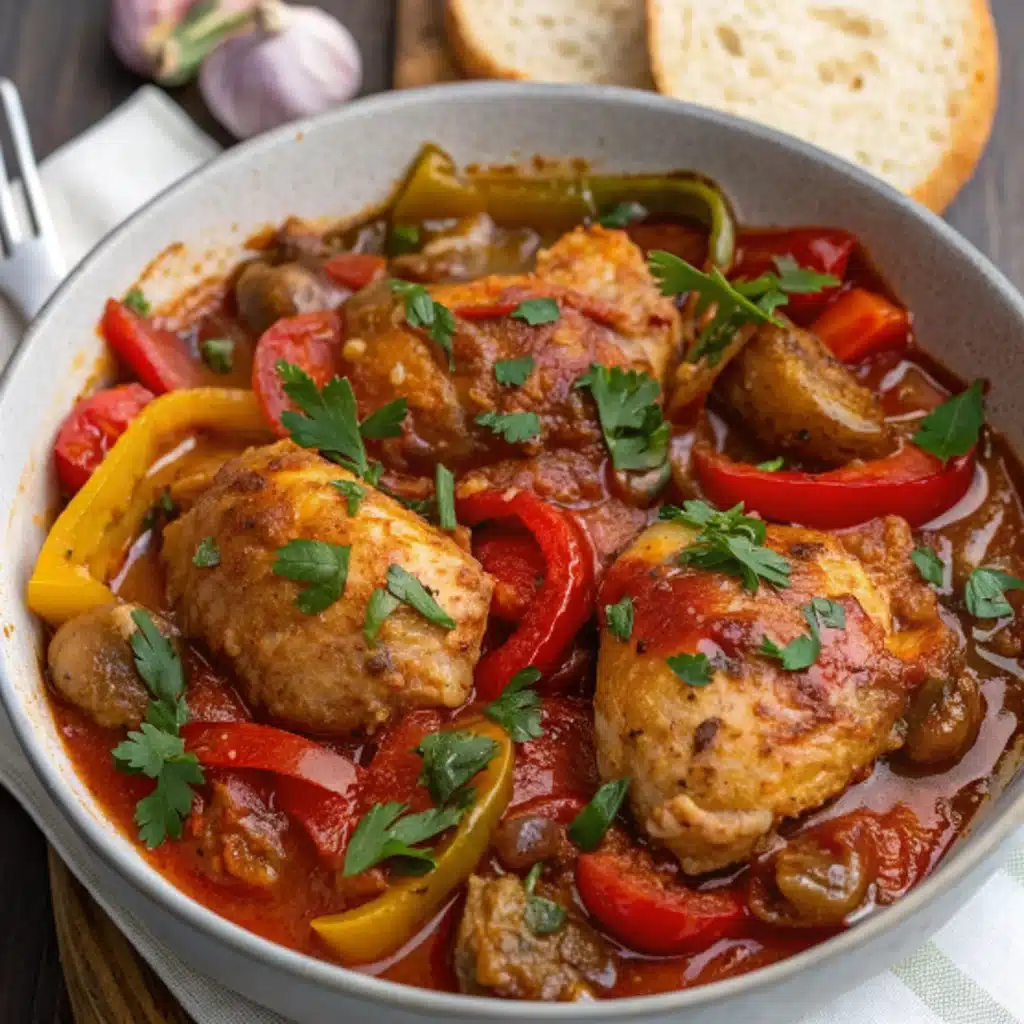 Chicken Cacciatore with Peppers