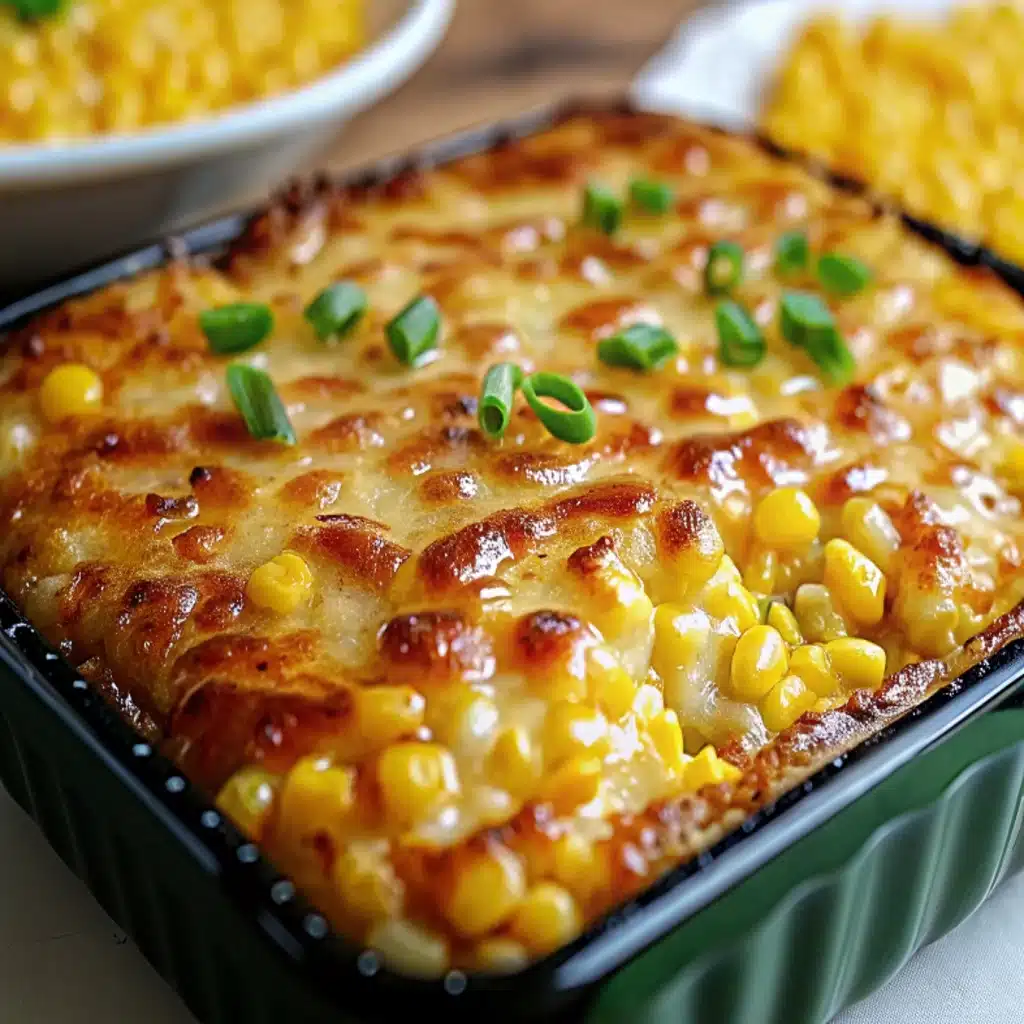 Golden Honey-Glazed Corn Casserole