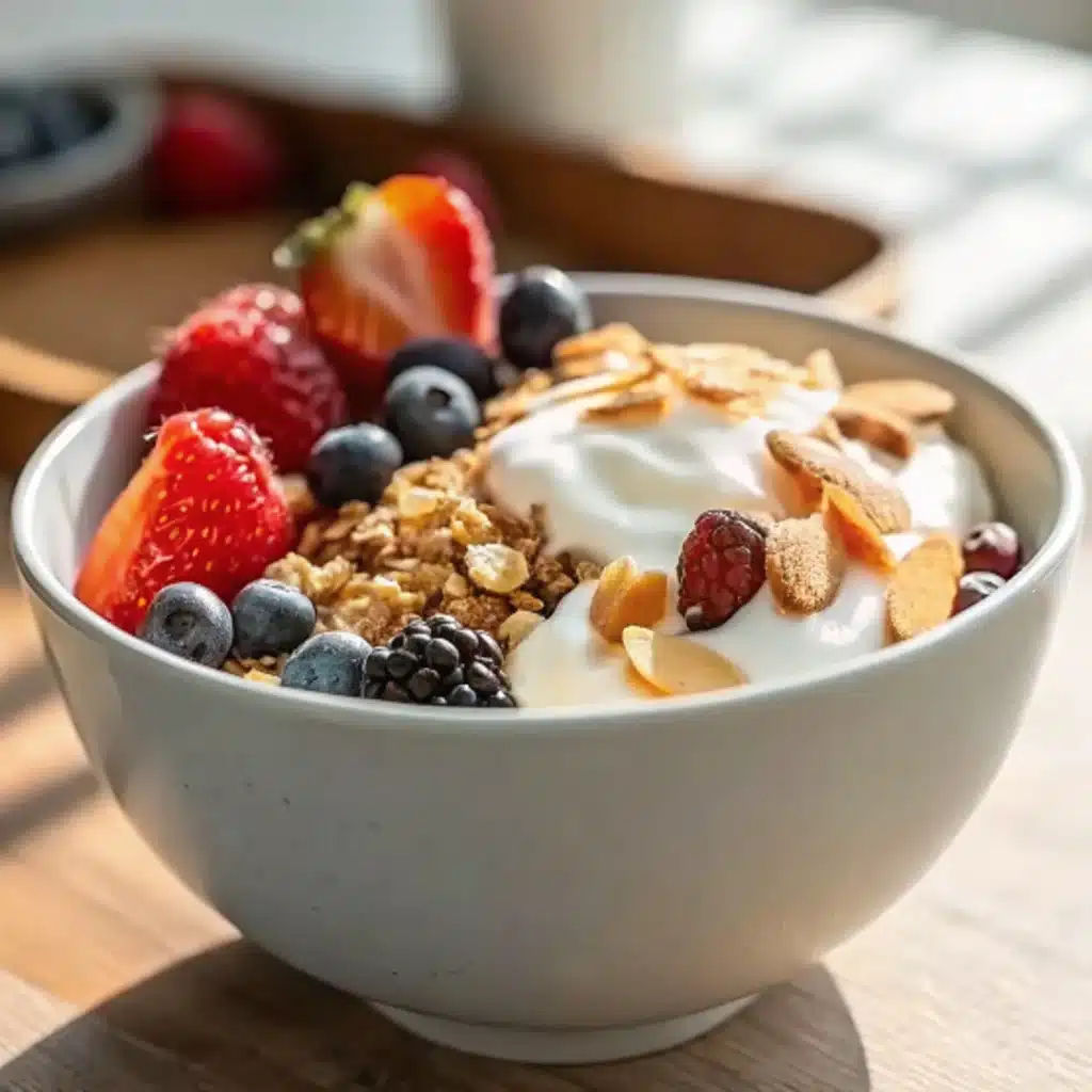 Low-Carb Greek Yogurt Protein Bowl
