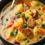 Slow Cooker Cajun Potato Soup