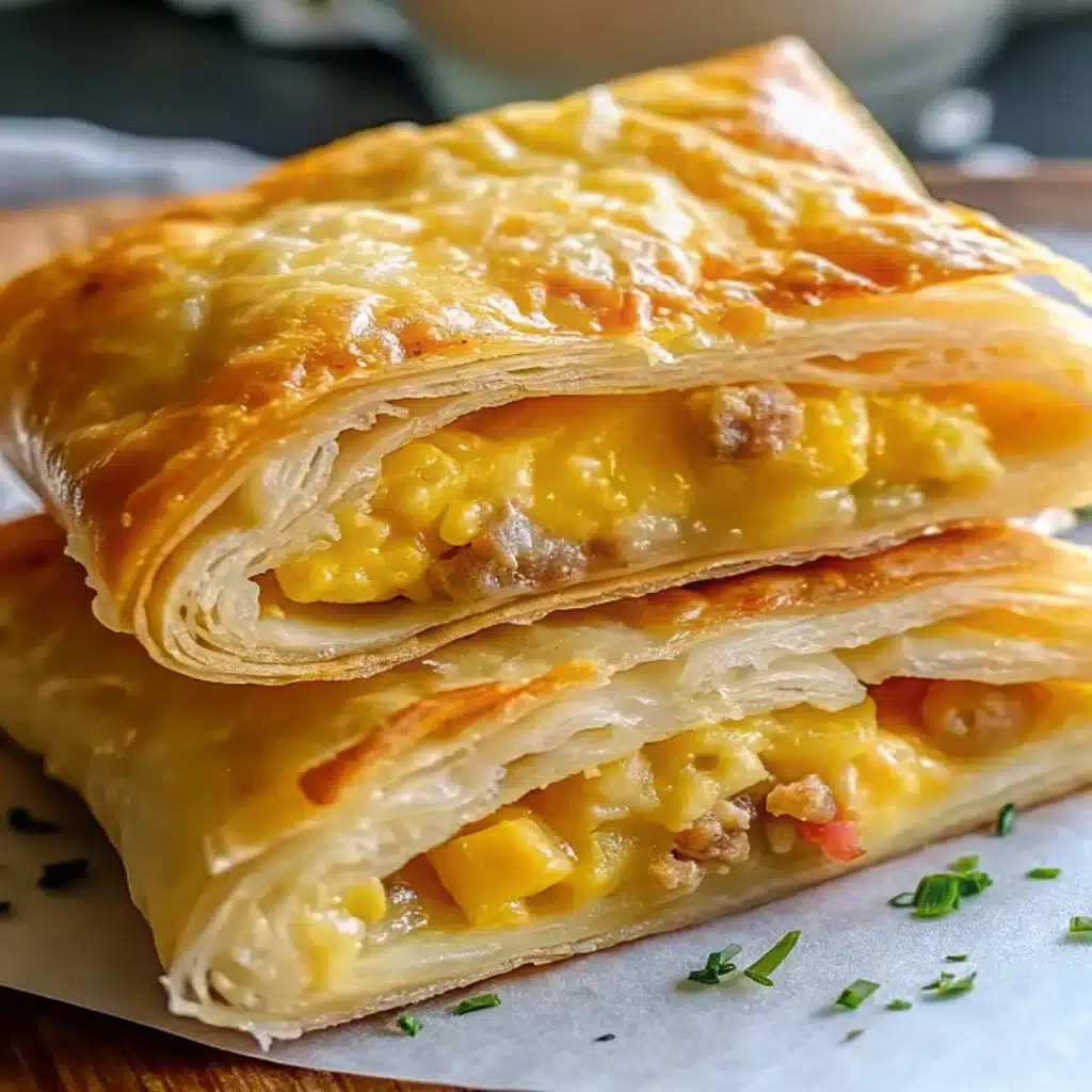 Homemade Breakfast Hot Pockets