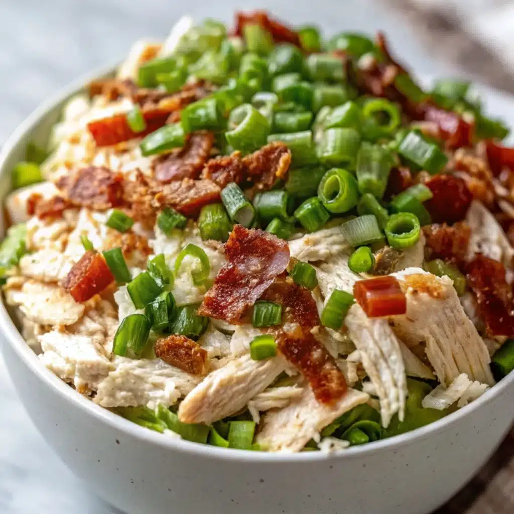Jalapeño Popper Chicken Salad