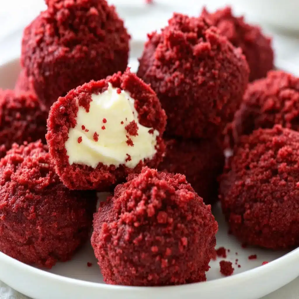 Red Velvet Cheesecake Bites