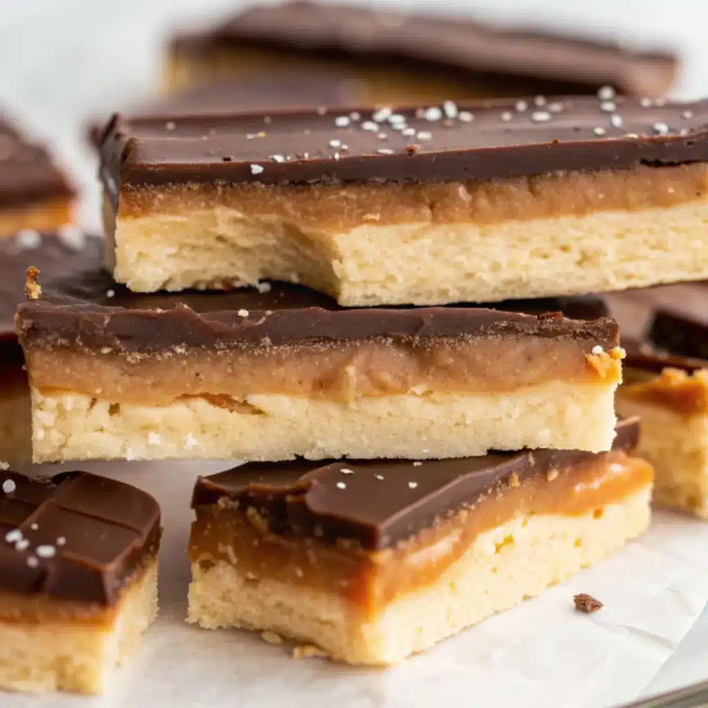 Keto Homemade Twix Bars
