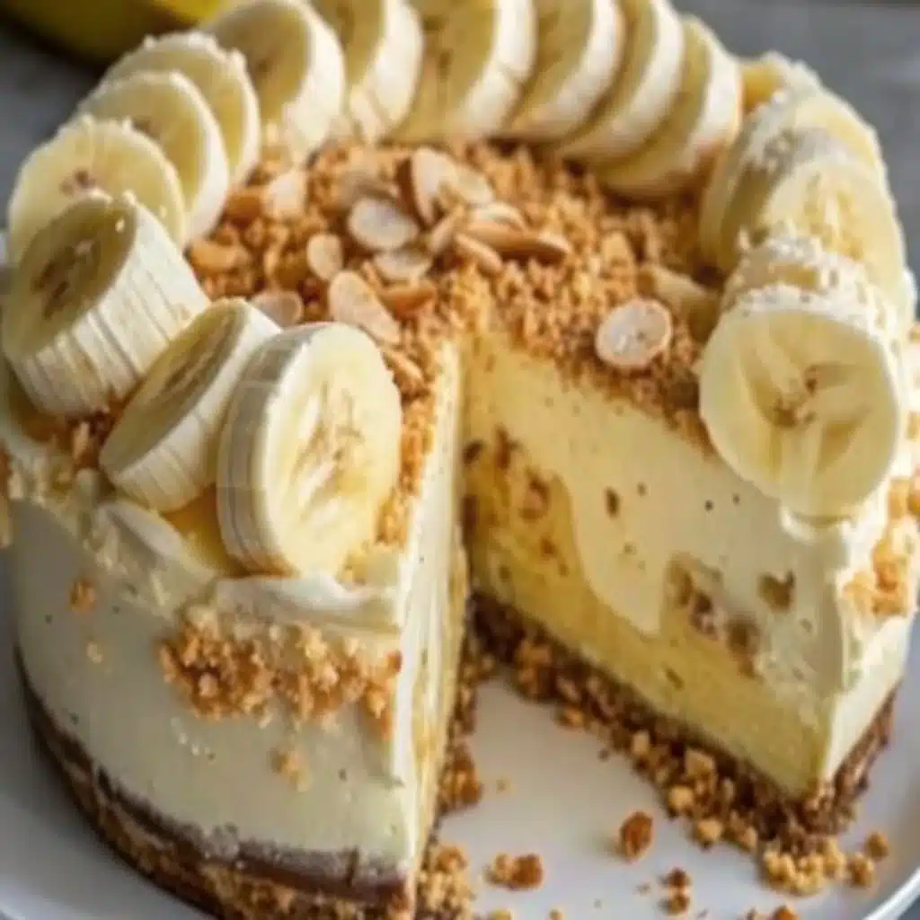 Banana Pudding Crunch Cheesecake