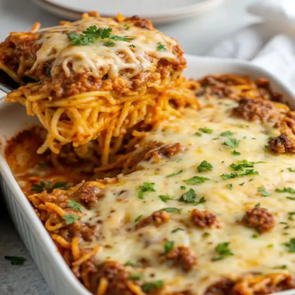 Easy Baked Spaghetti