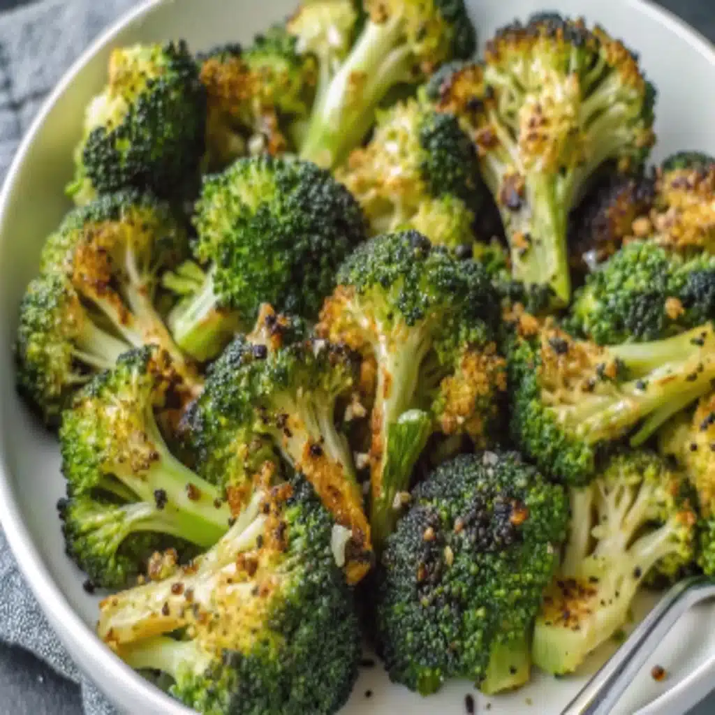 Garlic Parmesan Roasted Broccoli Garlic Parmesan Roasted Broccoli Garlic Parmesan Roasted Broccoli
