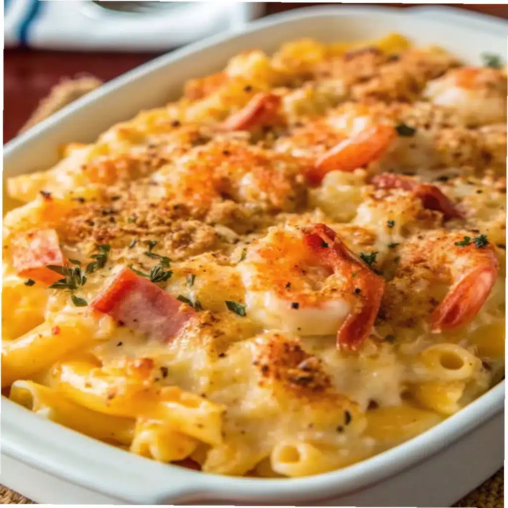 Lobster Crab Shrimp Mac And Cheese