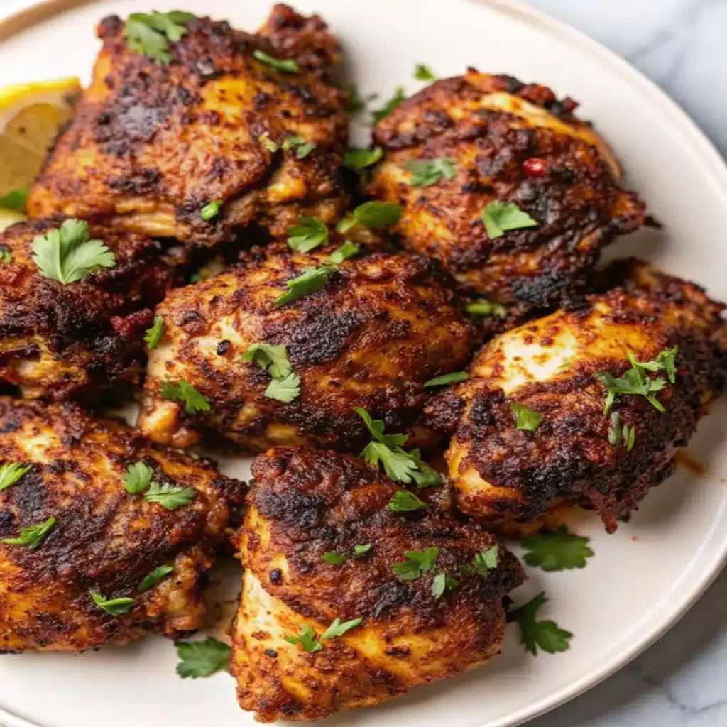 Spicy Harissa Chicken Thighs