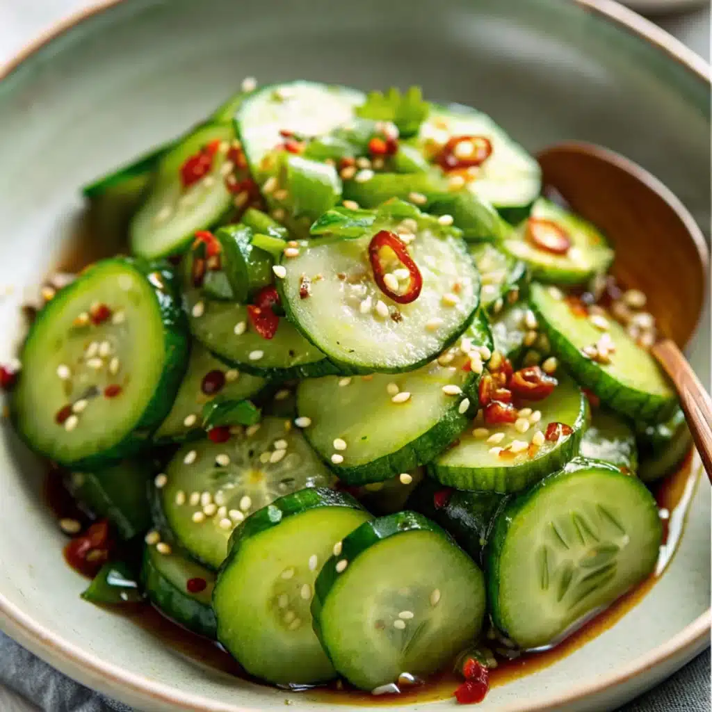 Smashed Asian Cucumber Salad Smashed Asian Cucumber Salad Smashed Asian Cucumber Salad