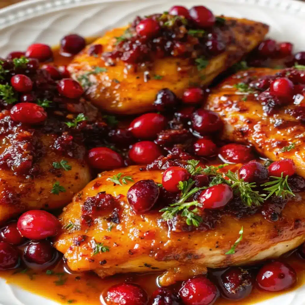 Cranberry Orange Glazed Chicken Cranberry Orange Glazed Chicken Cranberry Orange Glazed Chicken