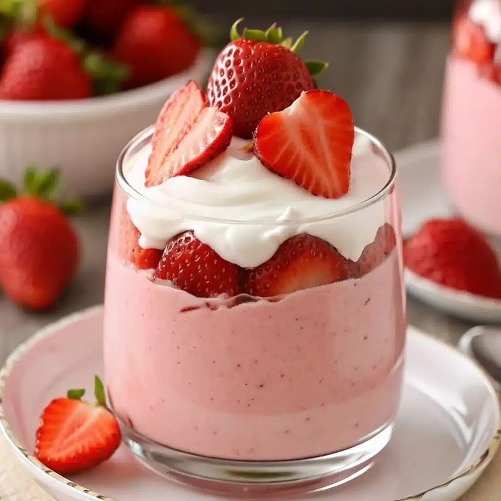 Strawberry Mousse Strawberry Mousse Strawberry Mousse