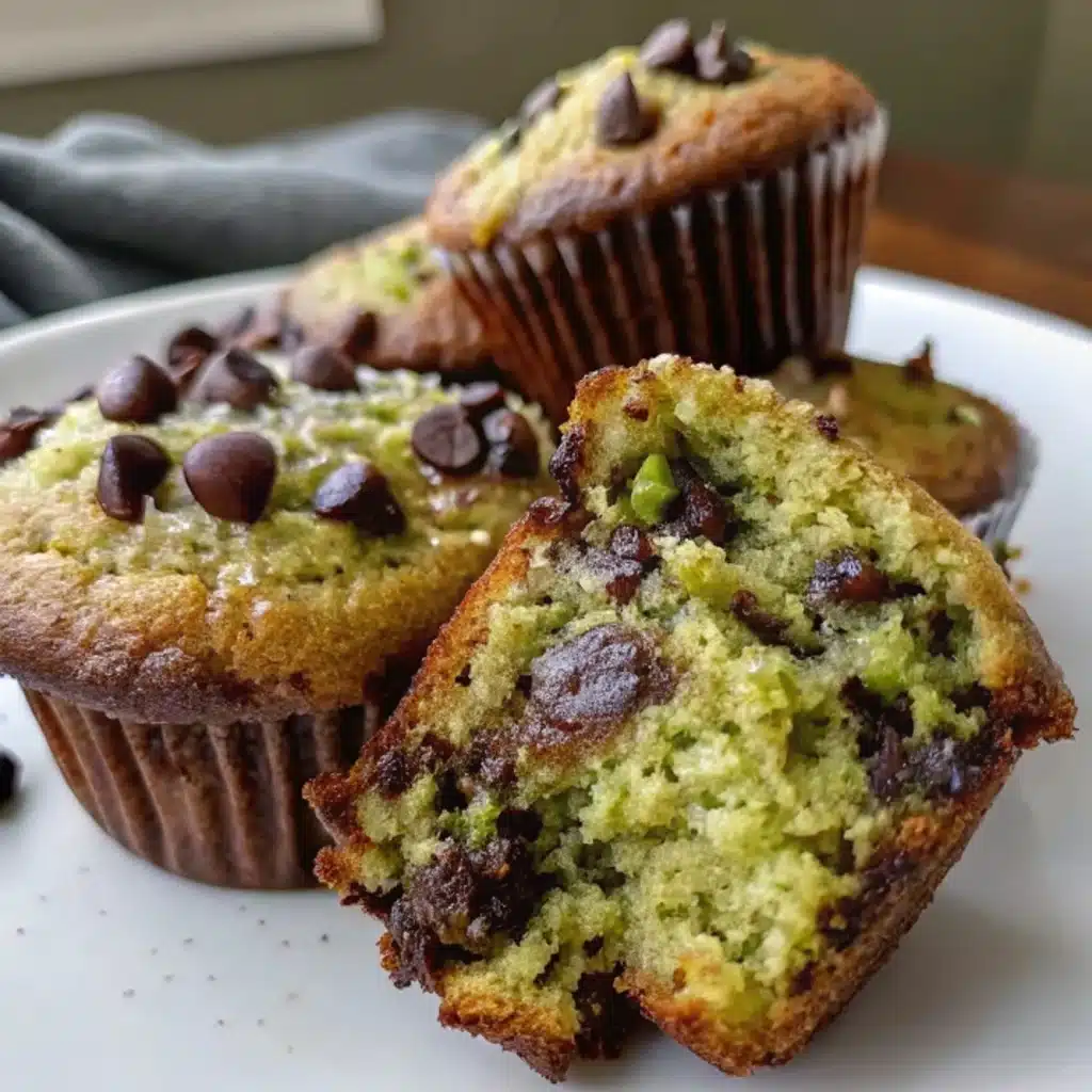 The Best Chocolate Chip Zucchini Muffins