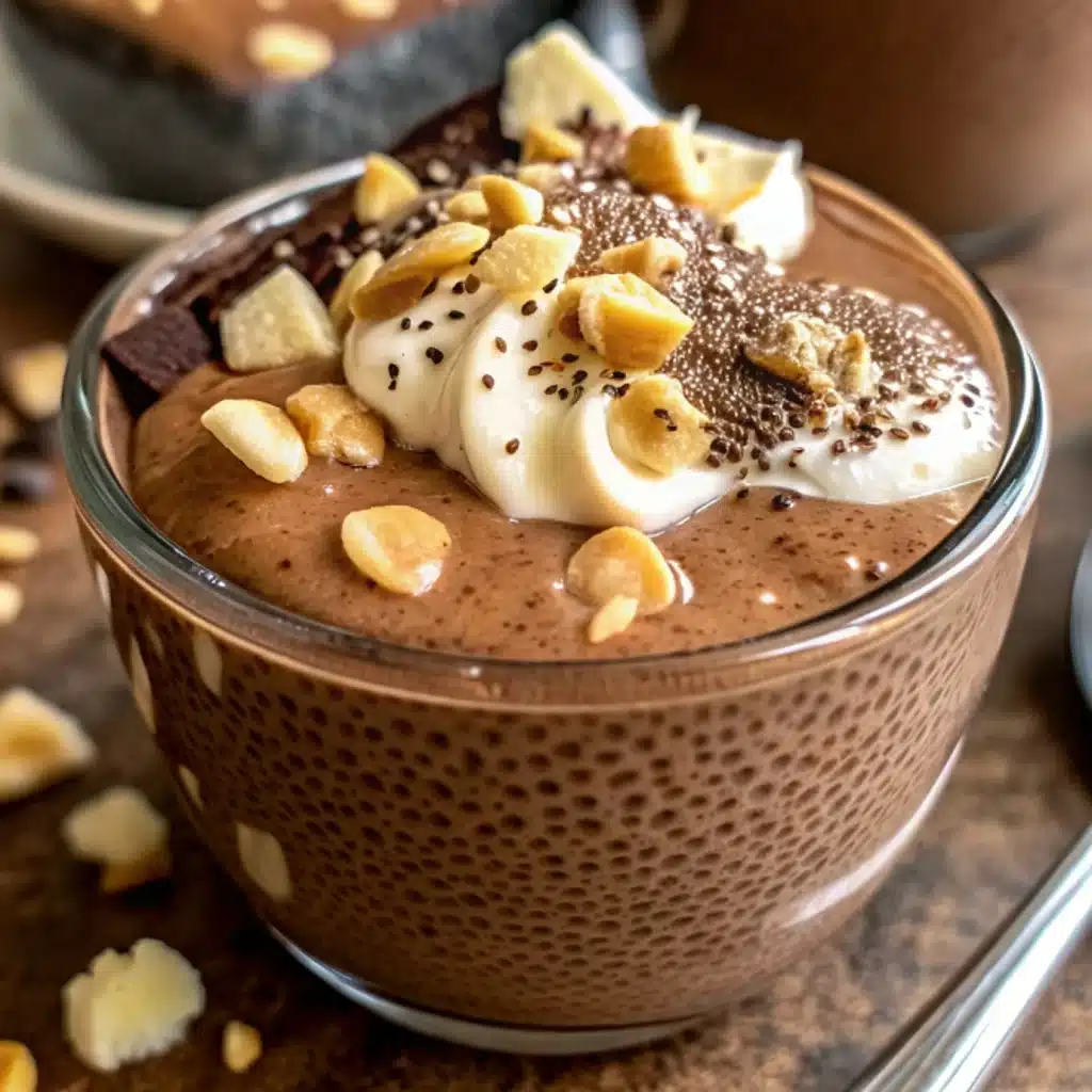 Chocolate Peanut Butter Chia Pudding Chocolate Peanut Butter Chia Pudding Chocolate Peanut Butter Chia Pudding
