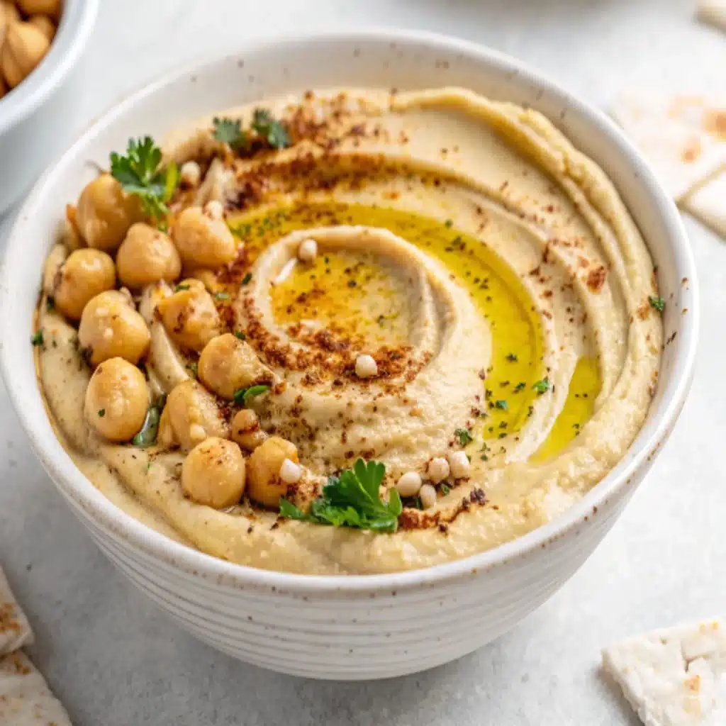 Creamy Homemade Hummus
