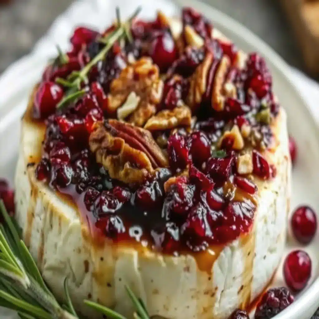 Cranberry Pecan Baked Brie Cranberry Pecan Baked Brie Cranberry Pecan Baked Brie