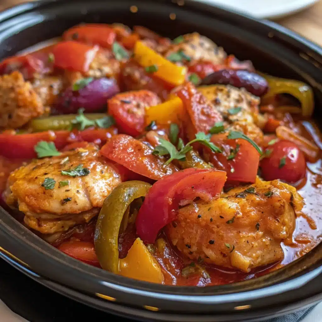 Chicken Cacciatore with Peppers