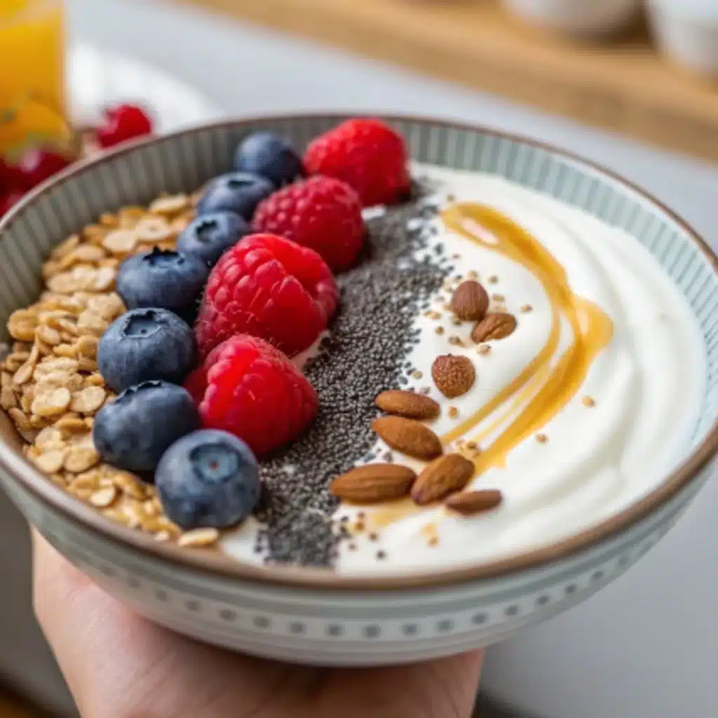 Low-Carb Greek Yogurt Protein Bowl