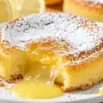 Lemon Lava Cake Dessert