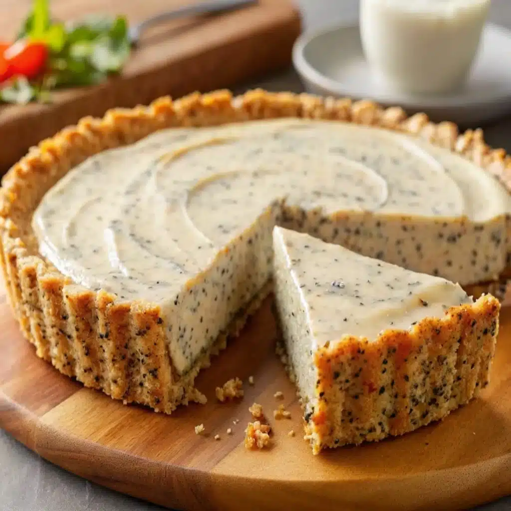 Lemon Poppyseed Cheesecake