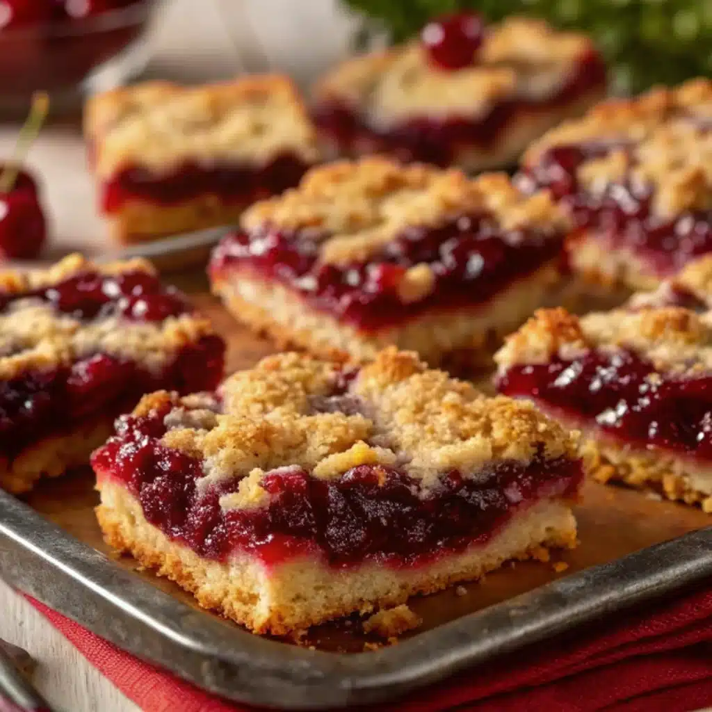 Cherry Crumble Bars Cherry Crumble Bars Cherry Crumble Bars