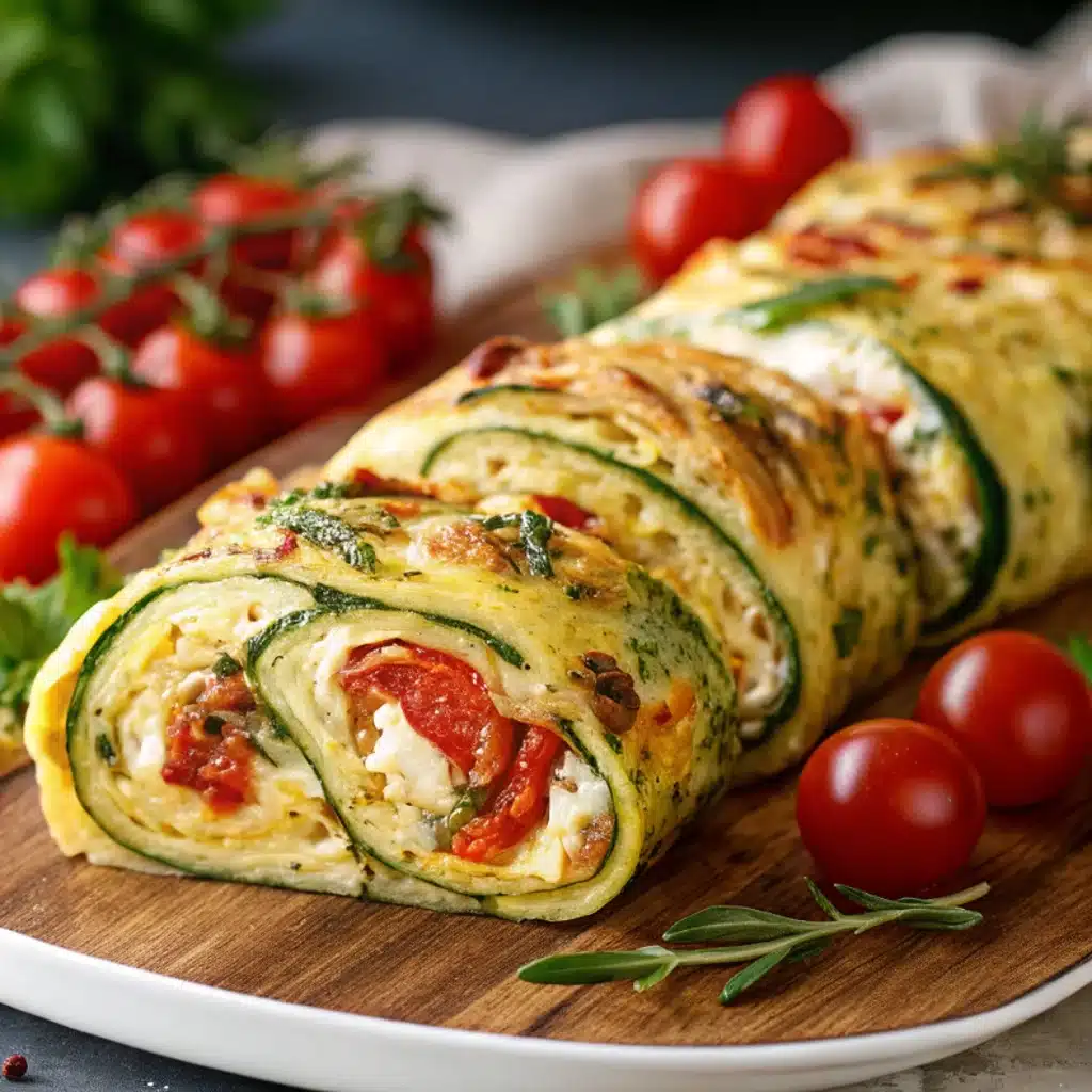 Baked Zucchini Roll Ups