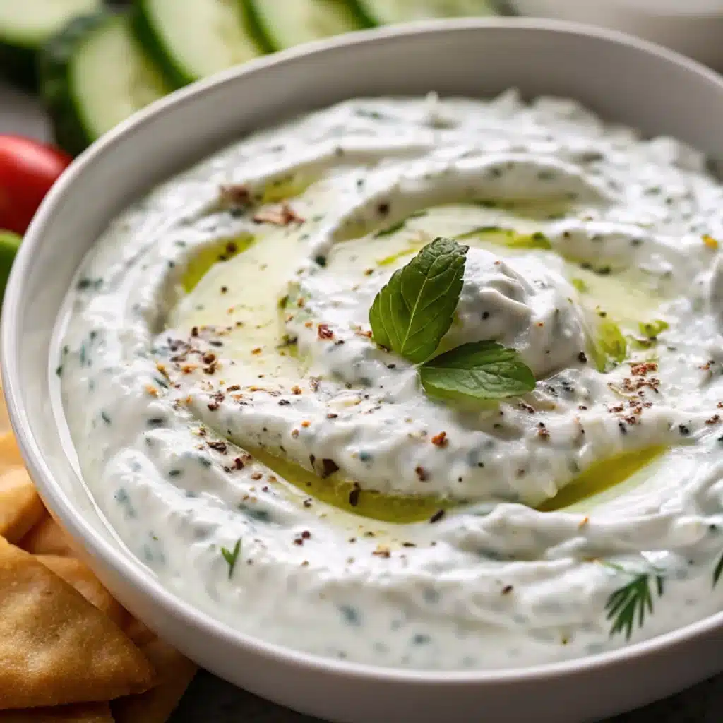 Creamy Homemade Tzatziki Sauce