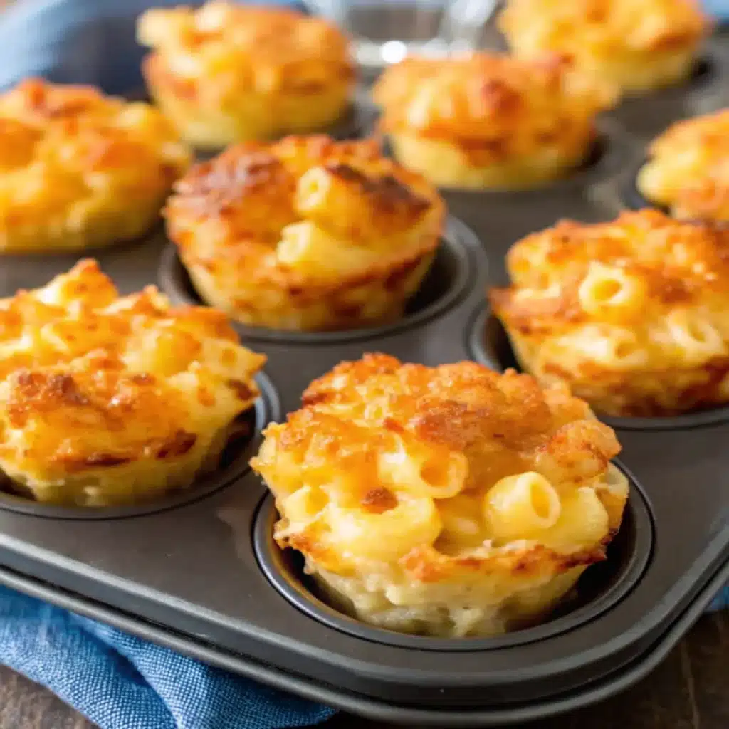 Cheesy Chicken Mac and Cheese Cups Cheesy Chicken Mac and Cheese Cups Cheesy Chicken Mac and Cheese Cups