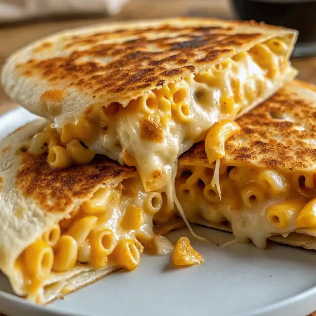 Mac And Cheese Quesadillas