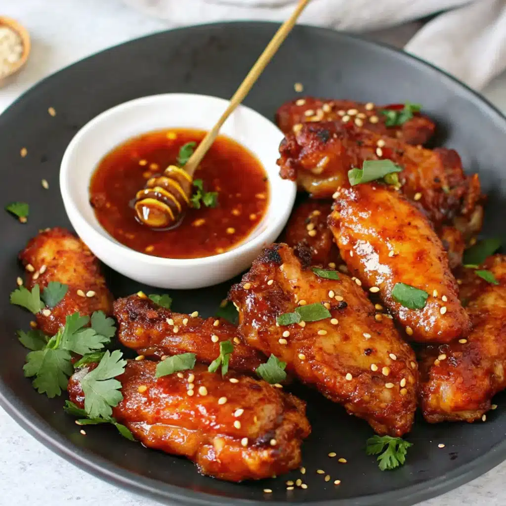 Sweet Spicy Chicken Wings Recipe