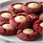 Red Velvet Cream Cheese Thumbprint Cookies Red Velvet Cream Cheese Thumbprint Cookies Red Velvet Cream Cheese Thumbprint Cookies